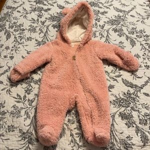 Carterβs winter Sherpa onesie